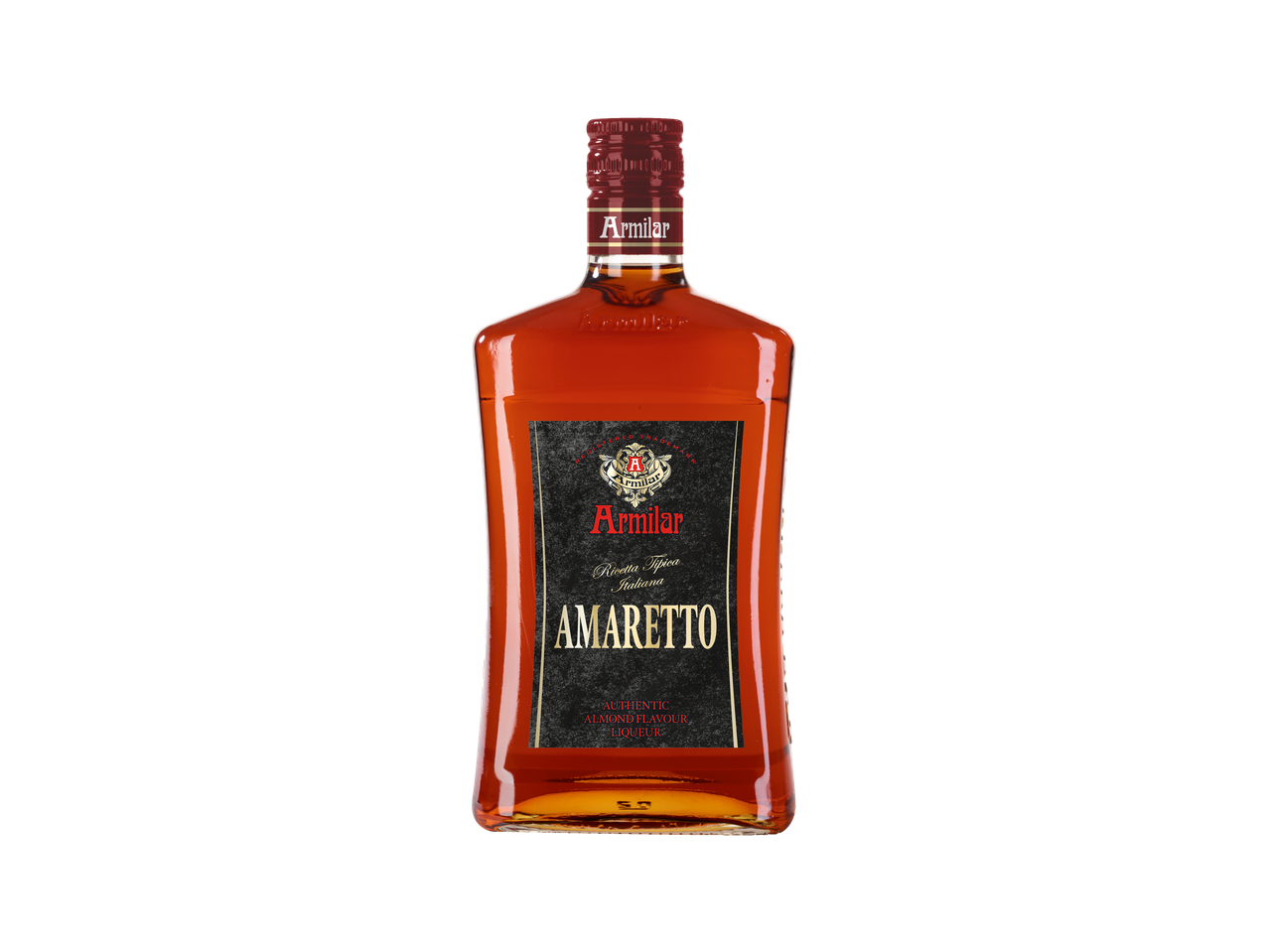 Armilar Amaretto, an authentic Italian almond-flavoured liqueur.