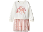 Lupilu® haljina za djevojčice s motivom jednoroga i ružičastom suknjom od tila