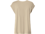 Vestido-camisa feminino Esmara, vista traseira, bege.