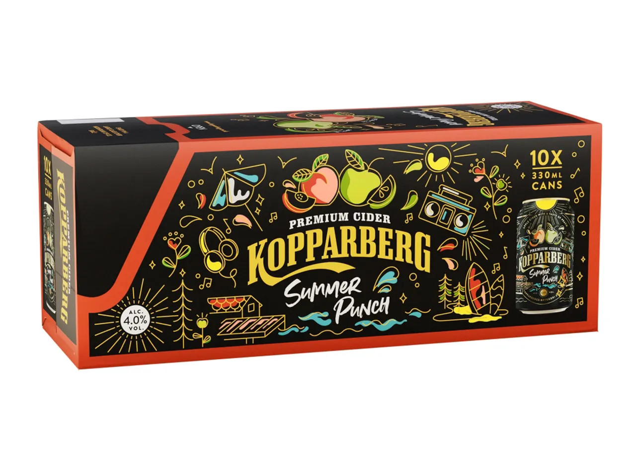 Kopparberg Mixed Fruit Cider box