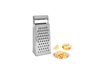 Ralador de cozinha Silvercrest® com maçãs raladas e pedaços de maçã