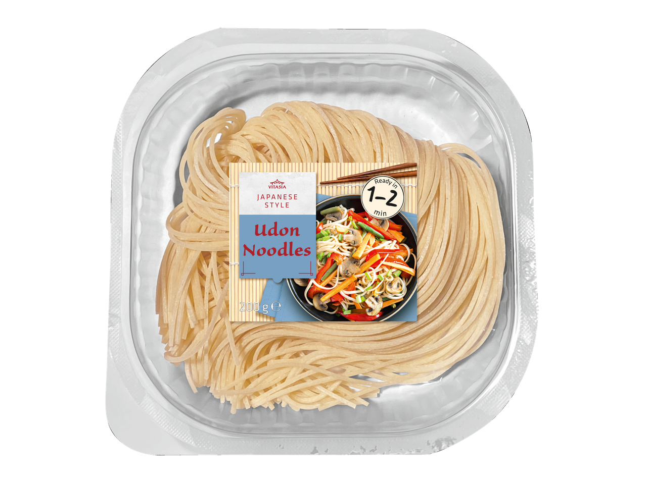 Vitasia Japanese Style Udon Noodles, 200g, ready in 1-2 min