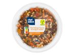 Chef Select főtt beluga lencse és bulgur saláta sárgarépával és csicseriborsókrémmel, 220g