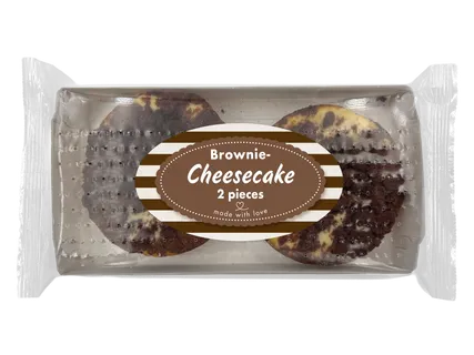 Brownie NY-style cheesecake