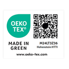 Oeko-Tex® sertifikat: Napravljeno u zelenoj boji, M24LT3Z36 Hohenstein HTTI.