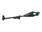 Parkside cordless handheld vacuum cleaner with extension wand and brush attachment.