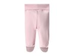 Pink baby footed pants
