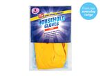 W5 Household Gloves: a pair of yellow, extra strong and durable gloves.