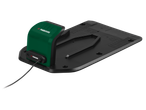 PARKSIDE® 20V Robot Lawn Mower charging station with a connected cable.