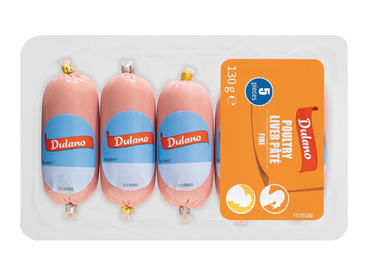 5 Dulano baromfi májpástétom.