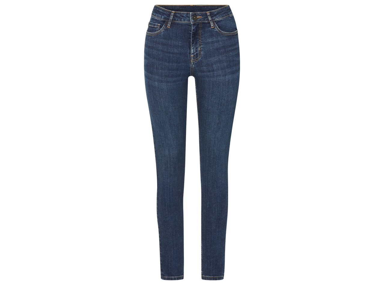 Дамски дънки в тъмносин цвят