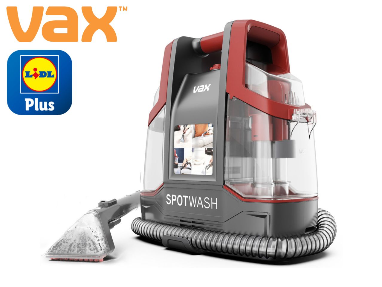 Vax Spotwash carpet cleaner, a Lidl Plus product.