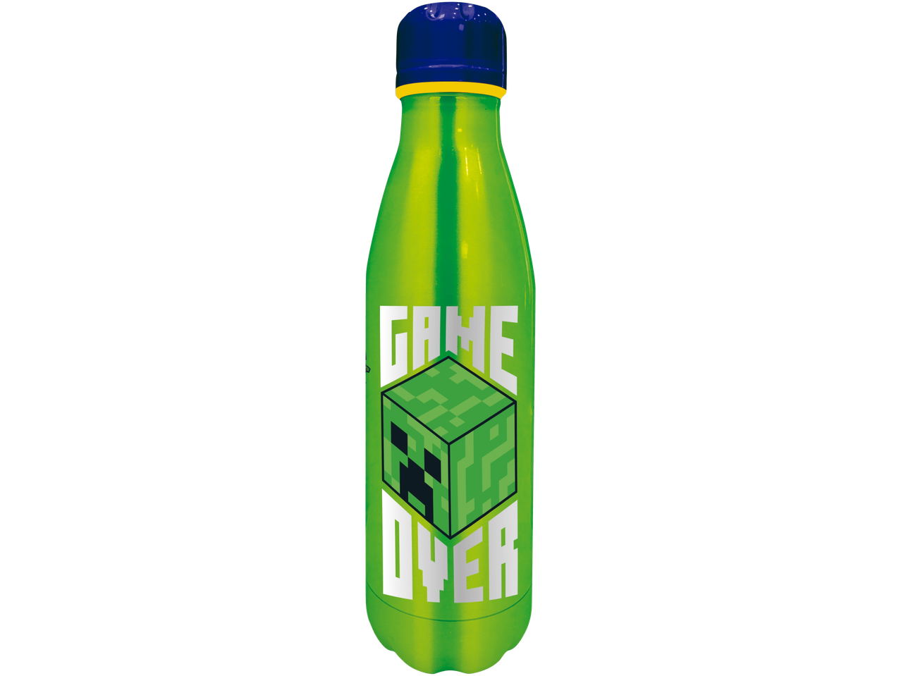 Bočica za vodu Minecraft s temom 'Game Over'.