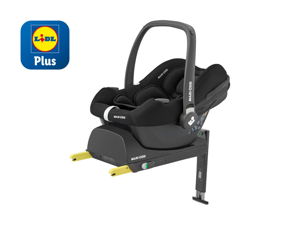 Maxi-Cosi Pebble Plus Babyschale, schwarz.