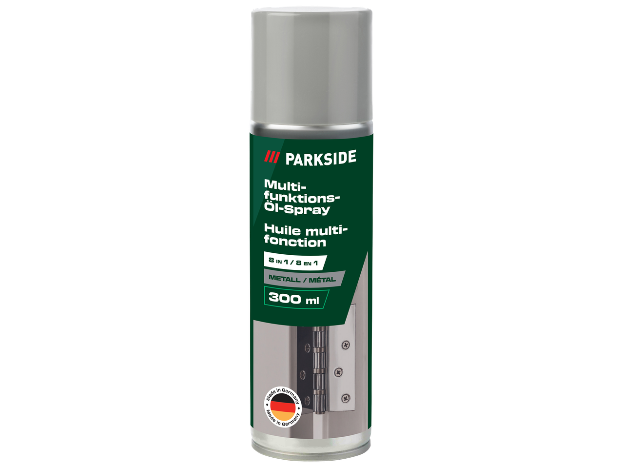Spray multifonctionnel pour métal, 300 ml, fabriqué en Allemagne.