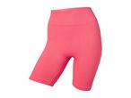 Pink ribbed cycling shorts