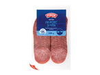 Salam feliat Pikok de porc și vită, crud-uscat și afumat, 100g.