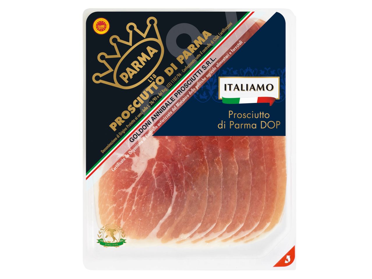 Gehe zu Vollbildansicht: Prosciutto di Parma DOP - Bild 1