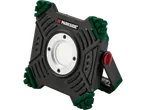 Lampă de lucru LED Parkside® pe un fundal negru.