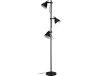 LIVARNO LED stāvlampa ar trim regulējamiem melniem prožektoriem
