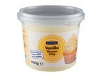 Belbake vanilla flavour icing for cakes, muffins and cupcakes.