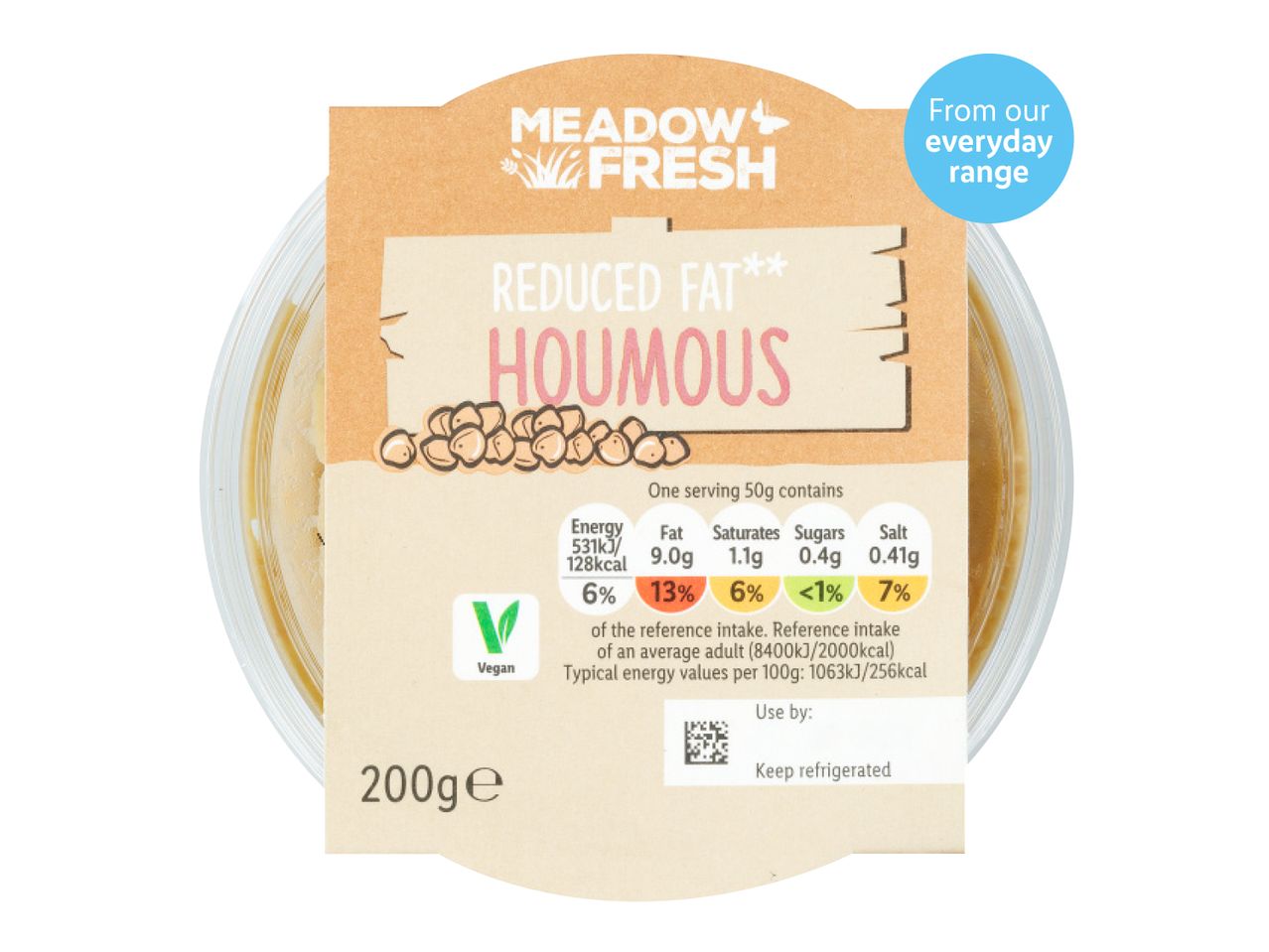 Go to full screen view: Meadow Fresh Houmous - Image 1
