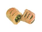 Spinach pastries in puff pastry.