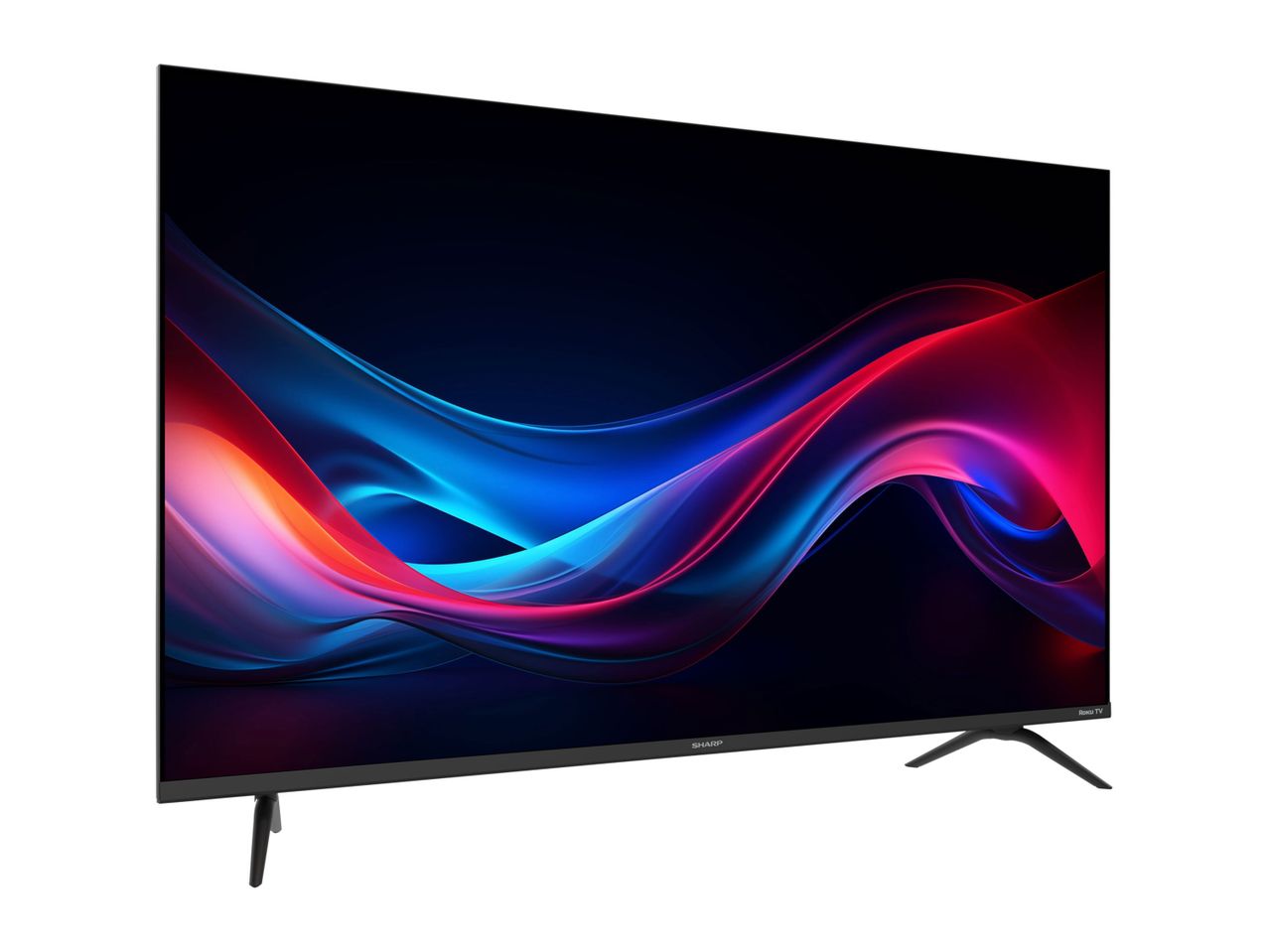 Go to full screen view: Sharp 43’’ 4K Ultra HD Smart LED TV - Image 2