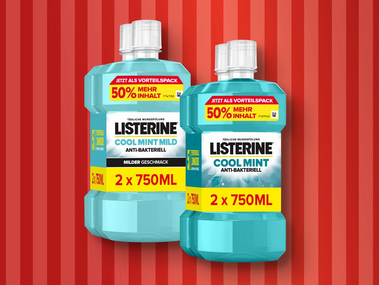 Gehe zu Vollbildansicht: Listerine Mundspülung Doppelpack - Bild 1