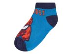 Spider-Man mintás, kék-kék gyerek zokni.