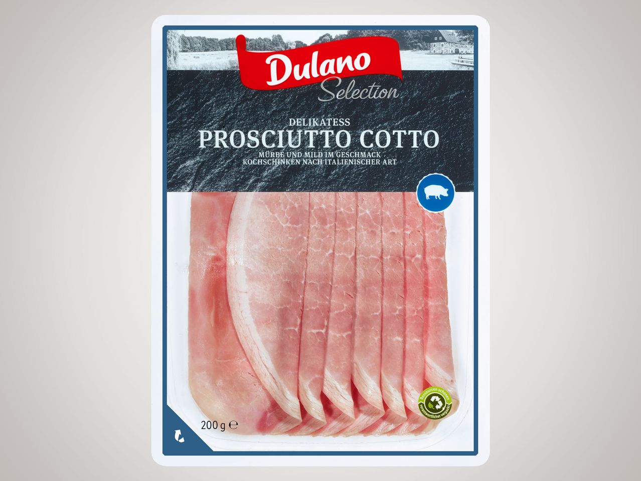 Gehe zu Vollbildansicht: Dulano Selection Delikatess Prosciutto Cotto - Bild 1