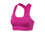 Pinker Sport-BH mit gekreuzten Trägern