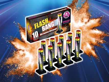 WECO 10 Knallbombetten „Flash Bang“ **