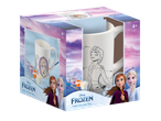 Disney Frozen oma tassi värvimise komplekt Anna ja Elsaga, värvide ja pintsliga.