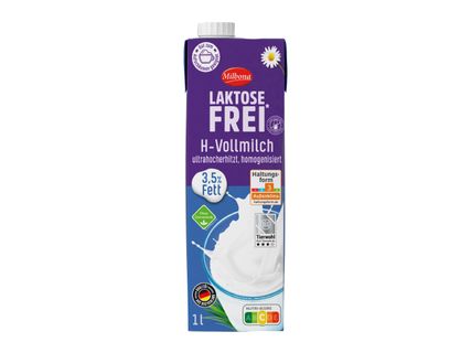 Milbona Laktosefreie H-Vollmilch