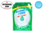 W5 original washing up liquid, resealable pouch, Good Housekeeping Institute approved 2024.