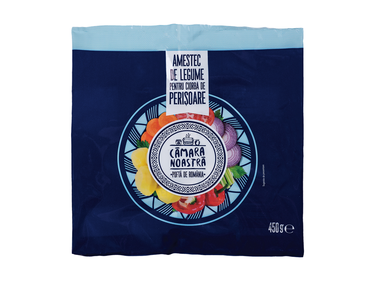 Amestec de legume congelate Câmara Noastră pentru ciorbă de perisoare.
