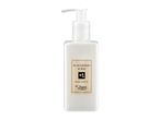 Deluxe Blackberry & Bay Hand Lotion in a white pump bottle.