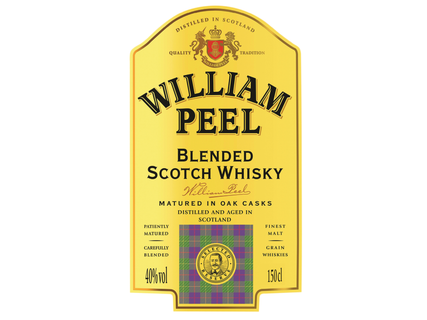 WILLIAM PEEL Шотландско уиски