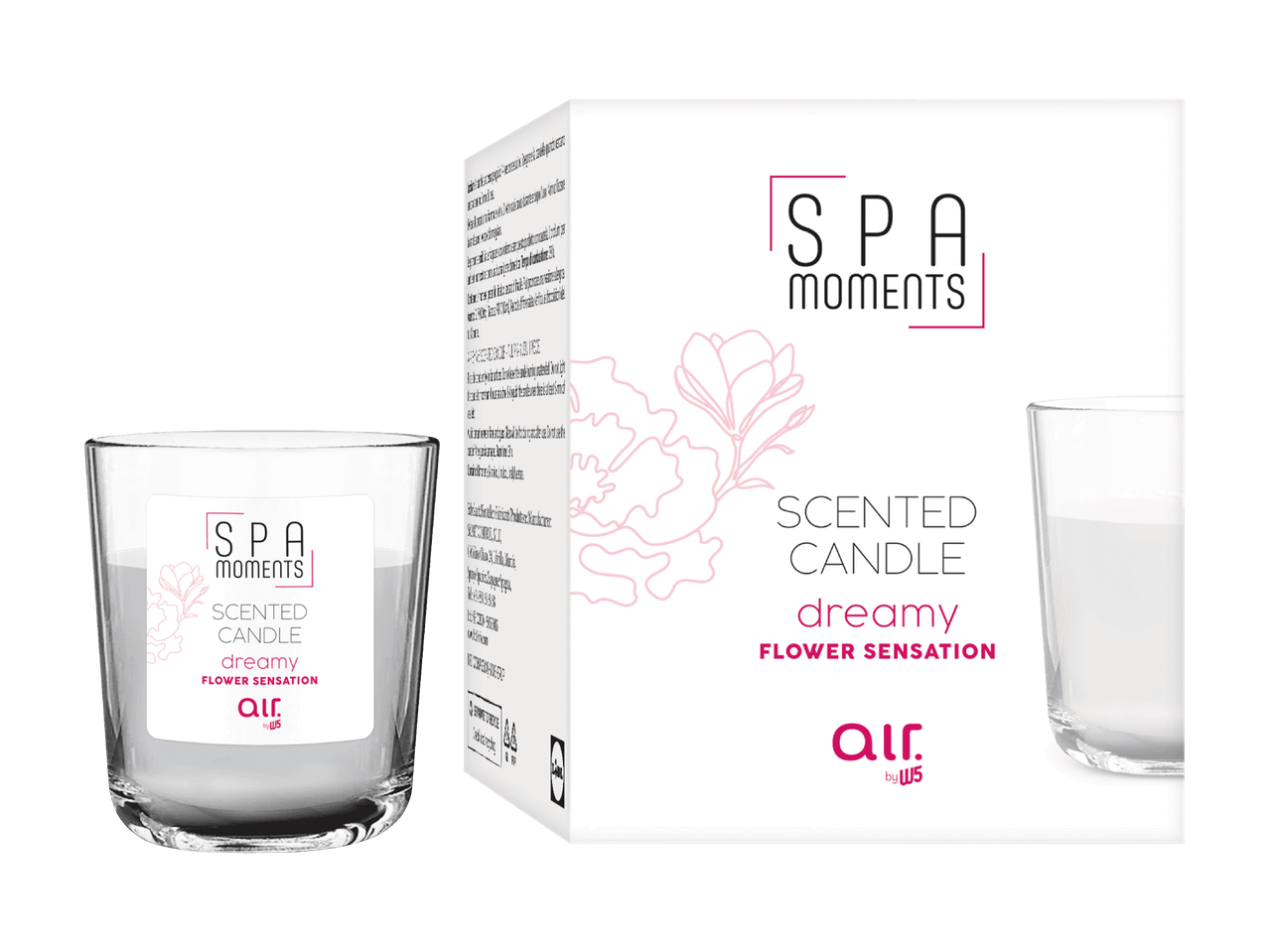 Duftkerze Spa Moments Dreamy Flower Sensation von Air by W5.