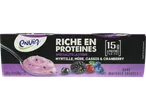 Yaourt Envia riche en protéines aux fruits rouges.