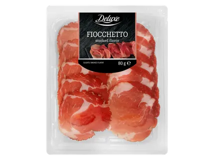 Deluxe Vītināta cūkgaļa "Fiocchetto" šķēlēs 80g