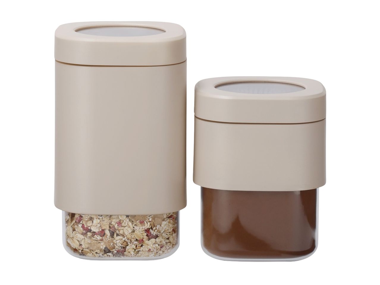 Silvercrest Beige Food Storage Containers