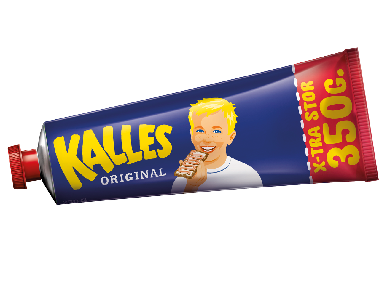 En tub Kalles Kaviar Original, extra stor (350g).
