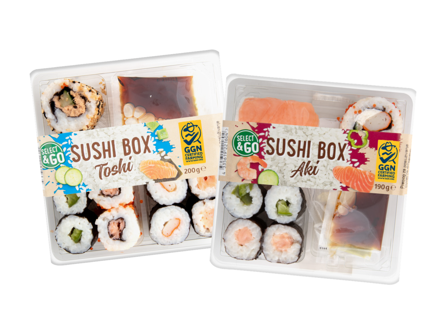 Aki ili Toshi Sushi Box