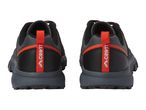 Pair of Crivit hiking shoes in black and grey with orange accents