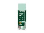 Light teal coloured varnish spray can, 2-in-1 paint and primer, 400ml, gloss finish.