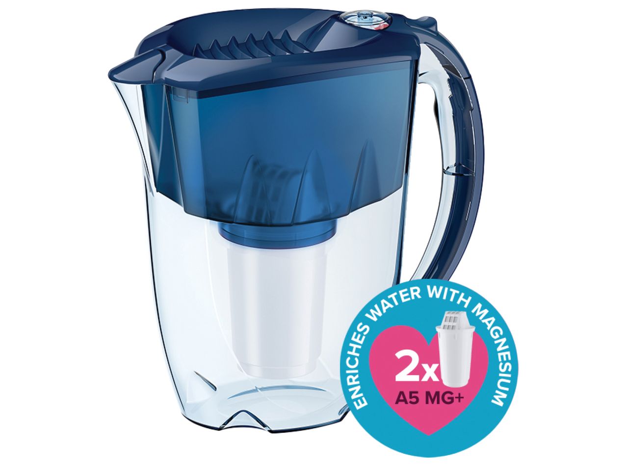 Aquaphor® Кана за филтриране на вода Prestige с вместимост: 2,8 l вкл. 2 филтъра