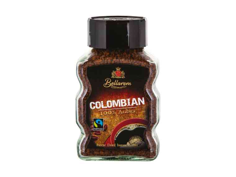 Bellarom FAIRTRADE FREEZE DRIED INSTANT COFFEE Lidl www.lidlni.co.uk