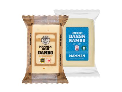 Dänische Käseblöcke